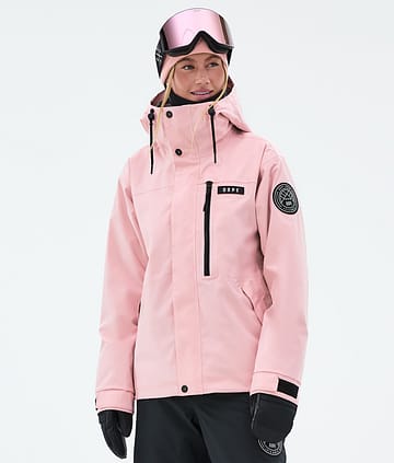 Dope Blizzard W Full Zip Snowboardjacke Damen Soft Pink