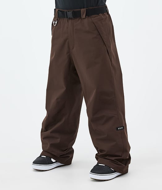 Dope Big Snowboardhose Herren Dark Brown