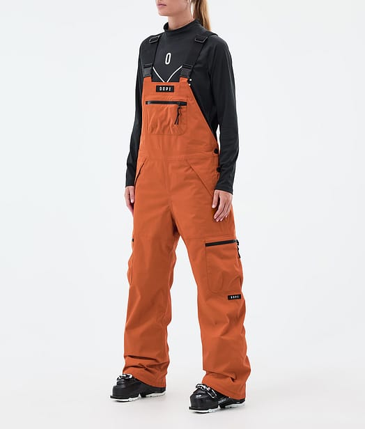 Dope Vertex W Skihose Damen Burned Orange
