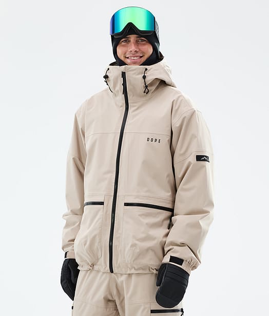 Dope Vertex Skijacke Herren Sand
