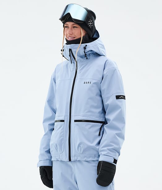 Dope Vertex W Skijacke Damen Light Blue