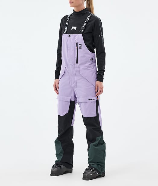 Montec Fawk W Skihose Damen Faded Violet/Black/Dark Atlantic