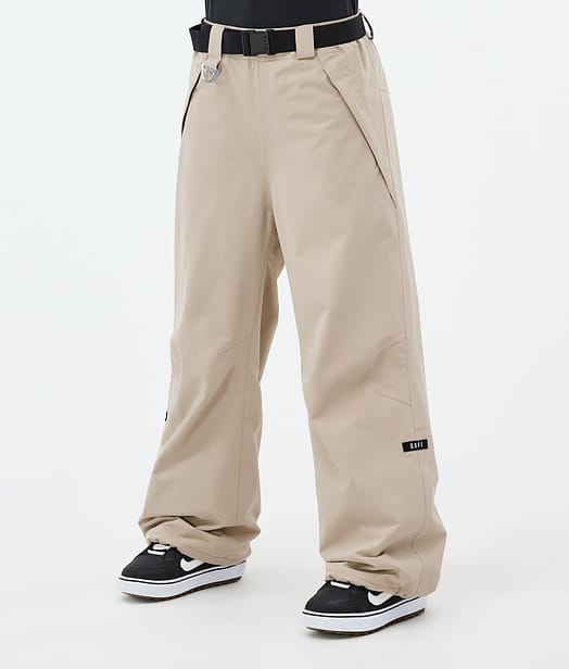 Dope Big W Snowboardhose Damen Sand