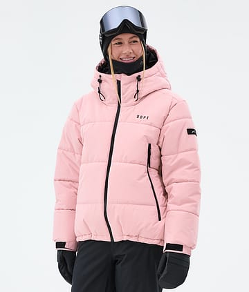 Dope Puffer W Full Zip Snowboardjacke Damen Soft Pink