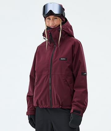 Dope Spartan W Snowboardjacke Burgundy