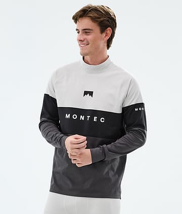 Montec Alpha Funktionsshirt Light Grey/Black/Phantom