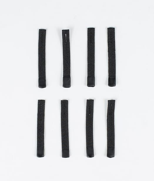 Utilities 8pc Rips Tape Zip Puller Ersatzteile Black/Black Tip