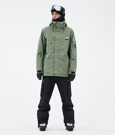 Dope Adept Ski Outfit Herren Moss Green/Blackout