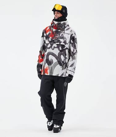 Dope Blizzard Ski Outfit Herren Spray Black Red/Black