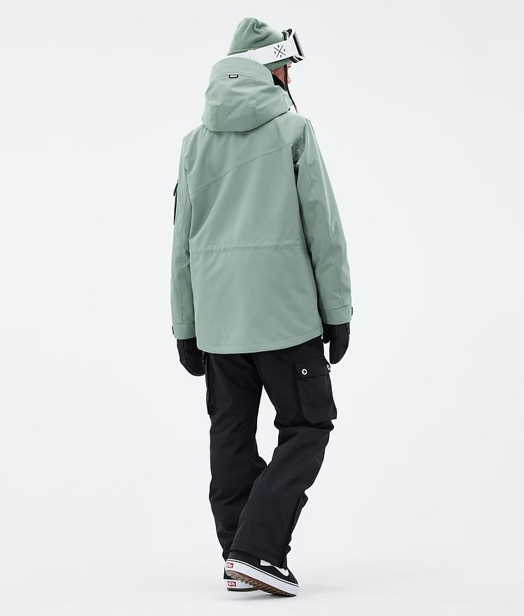 Dope Adept W Snowboard Outfit Damen Faded Green/Black, Image 2 of 2