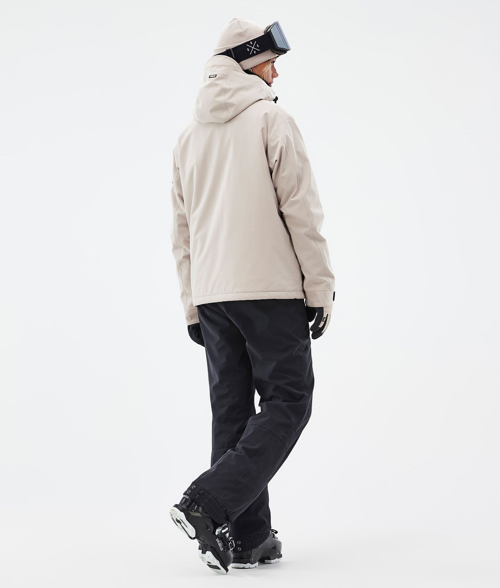 Dope Blizzard W Full Zip Ski Outfit Damen Sand/Black, Image 2 of 2