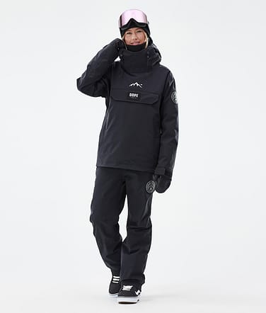 Dope Blizzard W Snowboard Outfit Damen Black/Black