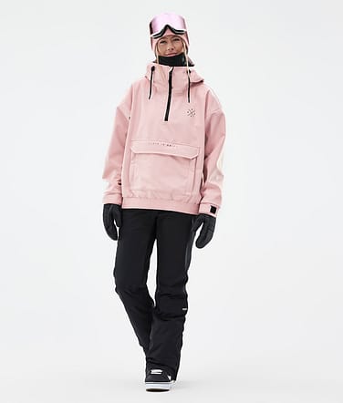 Dope Cyclone W Snowboard Outfit Damen Soft Pink/Black