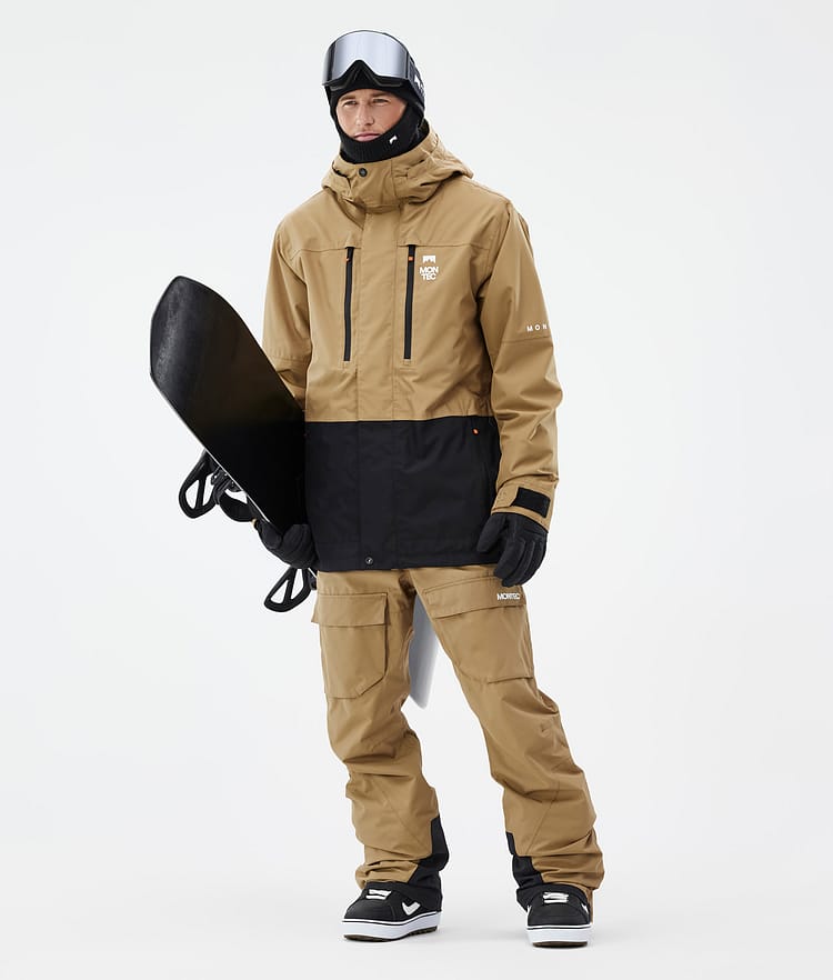 Montec Fawk Snowboard Outfit Herren Gold/Black, Image 1 of 2