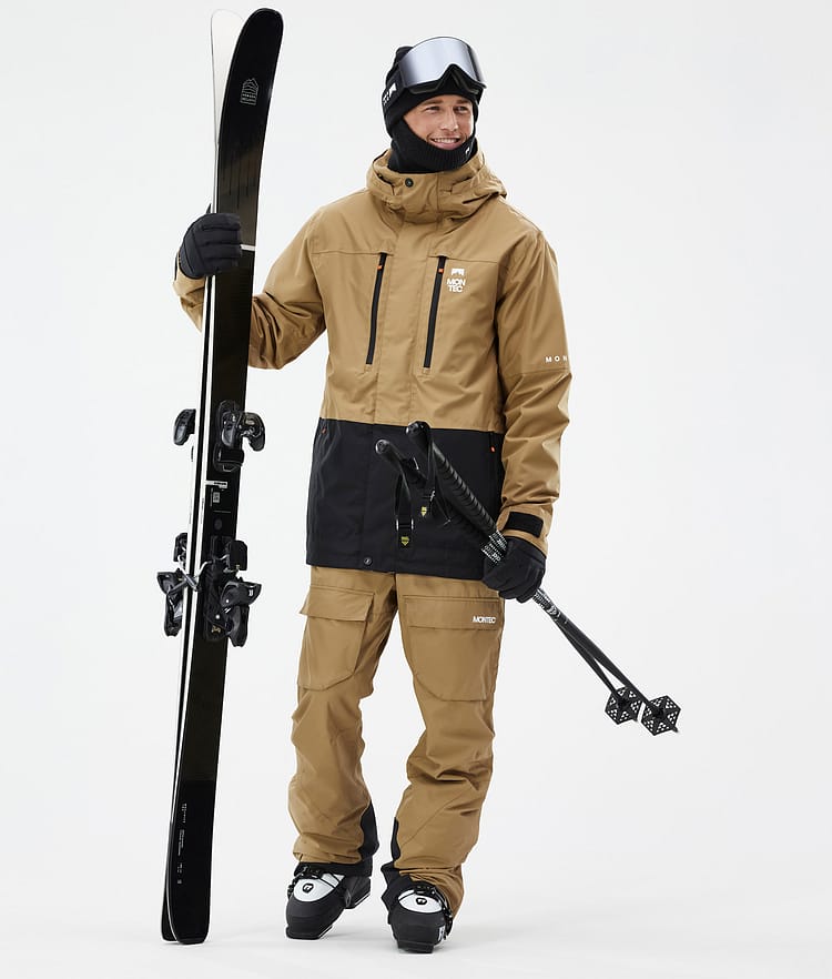 Montec Fawk Ski Outfit Herren Gold/Black, Image 1 of 2