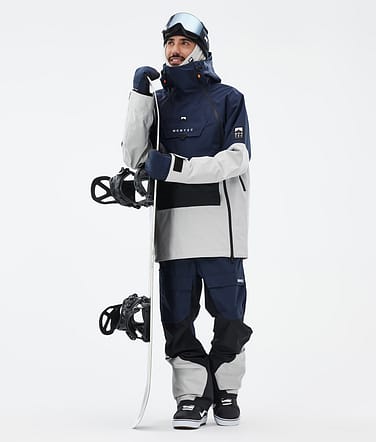 Montec Doom Snowboard Outfit Herren Dark Blue/Black/Light Grey