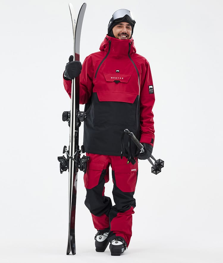 Montec Doom Ski Outfit Herren Deep Red/Black, Image 1 of 2