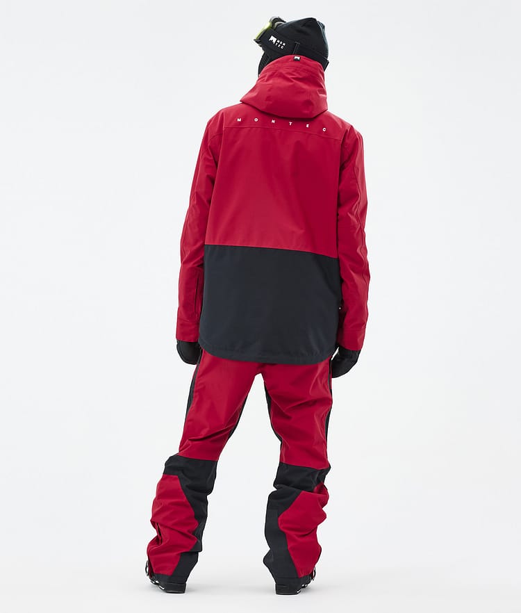 Montec Fawk Ski Outfit Herren Deep Red/Black, Image 2 of 2