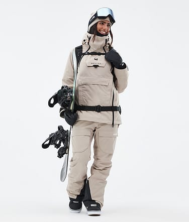 Montec Doom W Snowboard Outfit Damen Sand/Sand