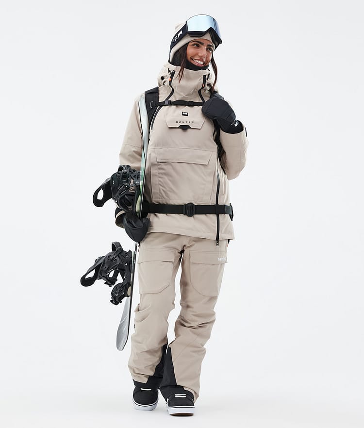 Montec Doom W Snowboard Outfit Damen Sand/Sand, Image 1 of 2