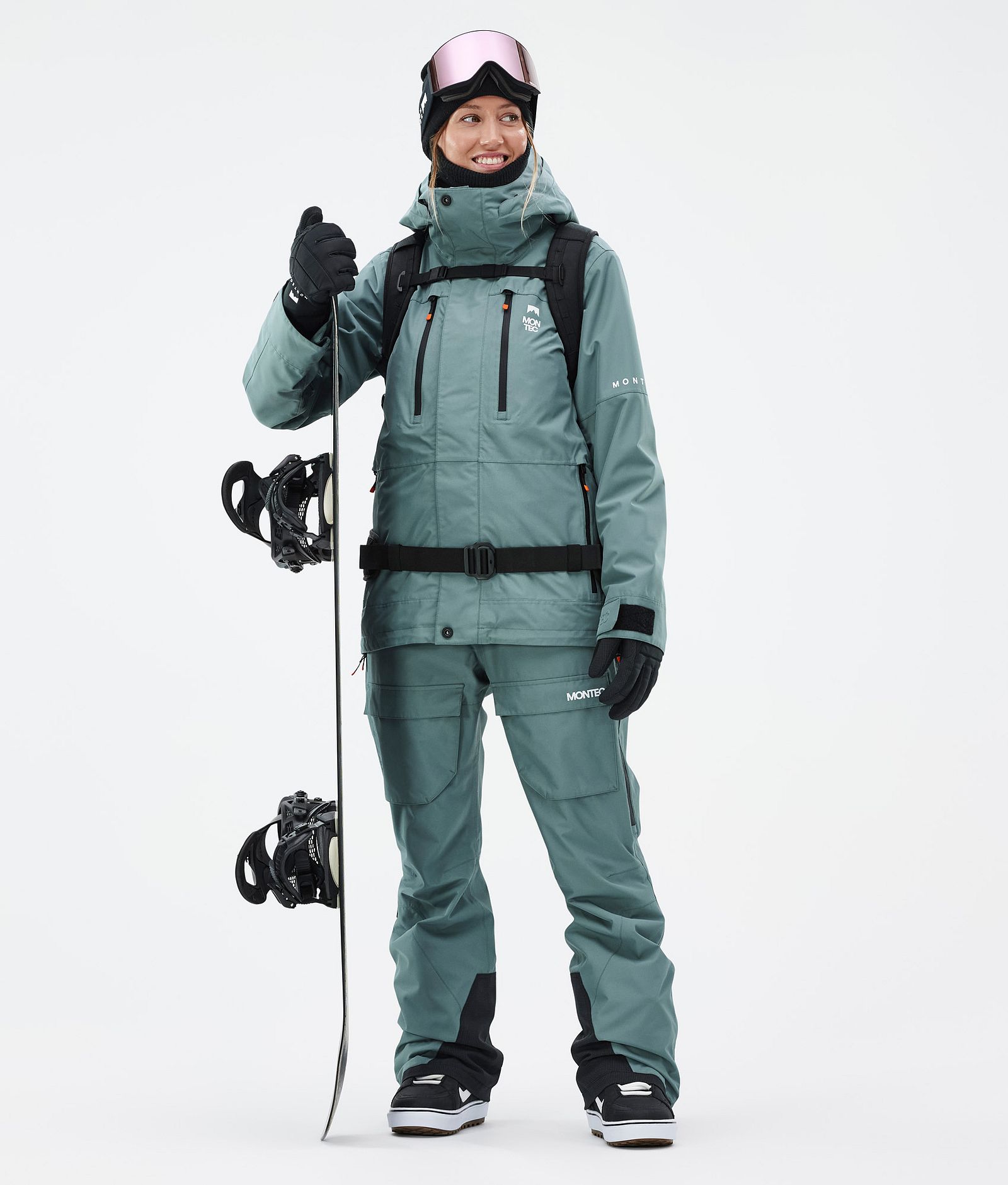 Montec Fawk W Snowboard Outfit Damen Atlantic/Atlantic, Image 1 of 2