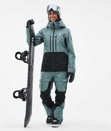 Montec Moss W Snowboard Outfit Damen Atlantic/Black