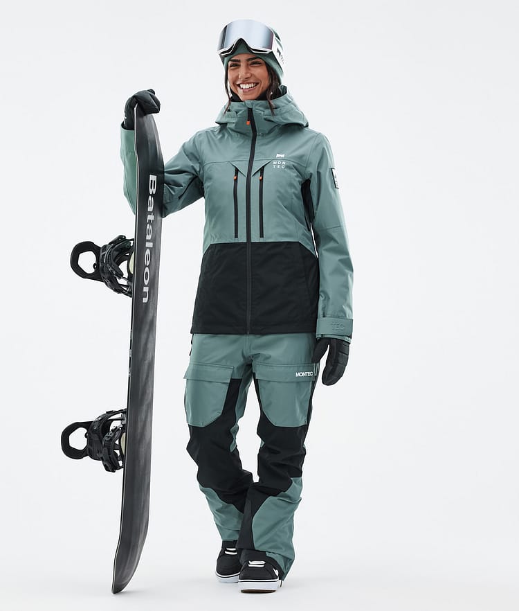 Montec Moss W Snowboard Outfit Damen Atlantic/Black, Image 1 of 2