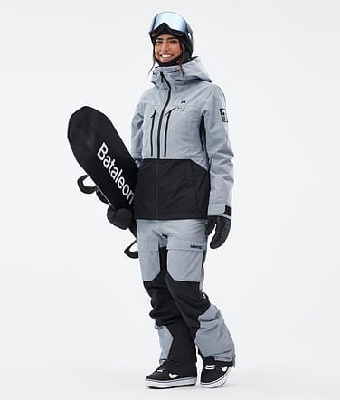 Montec Moss W Snowboard Outfit Damen Soft Blue/Black