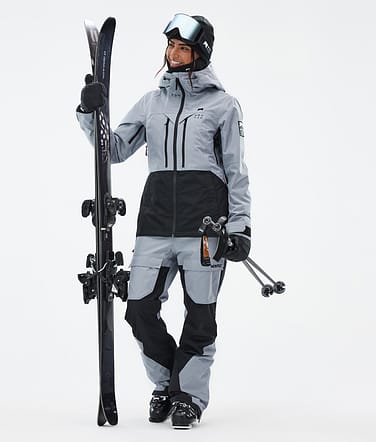 Montec Moss W Ski Outfit Damen Soft Blue/Black