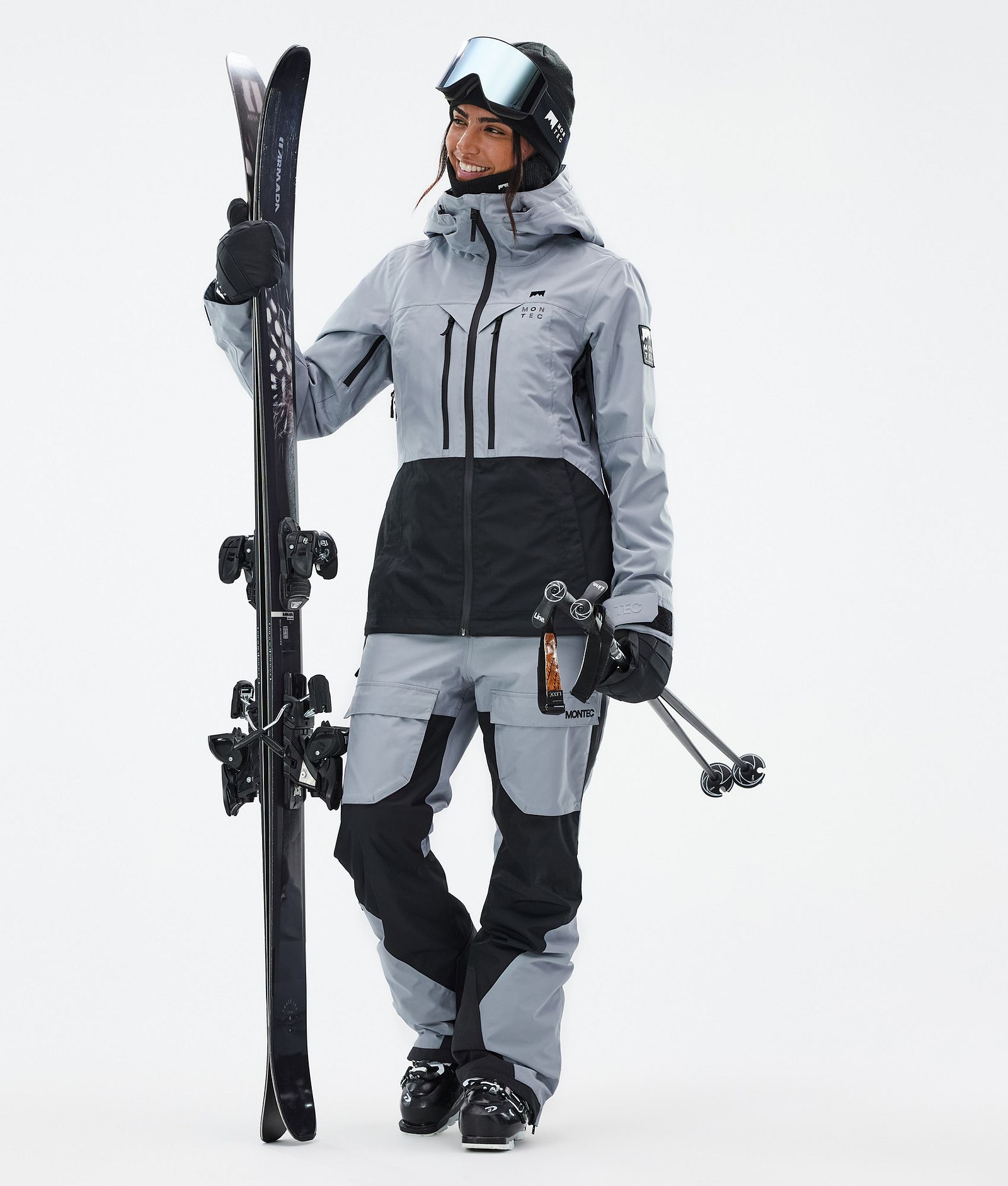 Montec Moss W Ski Outfit Damen Soft Blue/Black, Image 1 of 2