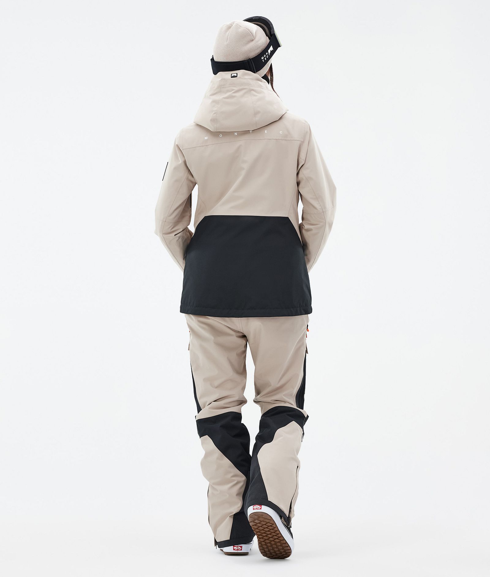 Montec Moss W Snowboard Outfit Damen Sand/Black, Image 2 of 2