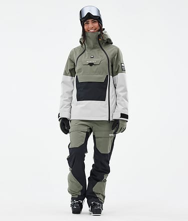 Montec Doom W Ski Outfit Damen Greenish/Black/Light Grey