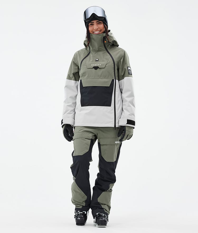 Montec Doom W Ski Outfit Damen Greenish/Black/Light Grey, Image 1 of 2