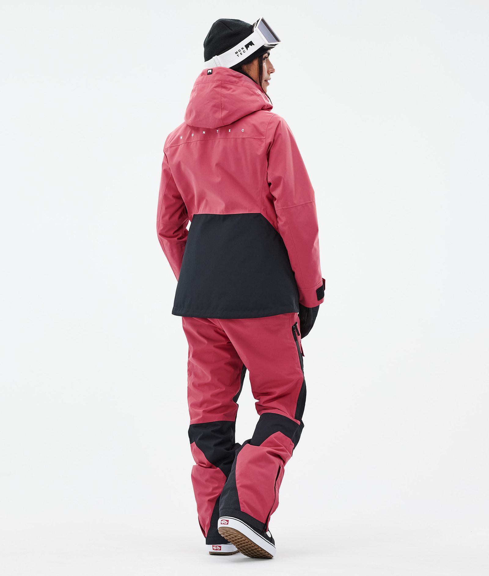 Montec Moss W Snowboard Outfit Damen Light Red/Black, Image 2 of 2